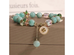 Pulsera de mujer con cristales brillantes, duradera y de superficie lisa. Nostalgia88