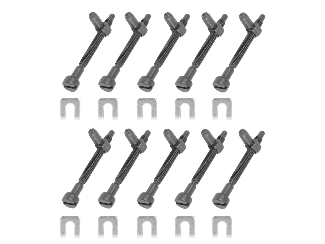 Kit de 10 tornillos para ajuste del tensor, compatible con Husqvarna CHABERLU