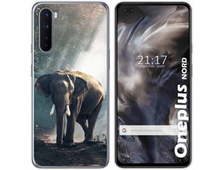 Carcasa OnePlus Nord TUMUNDOSMARTPHONE Elefante Multicolor