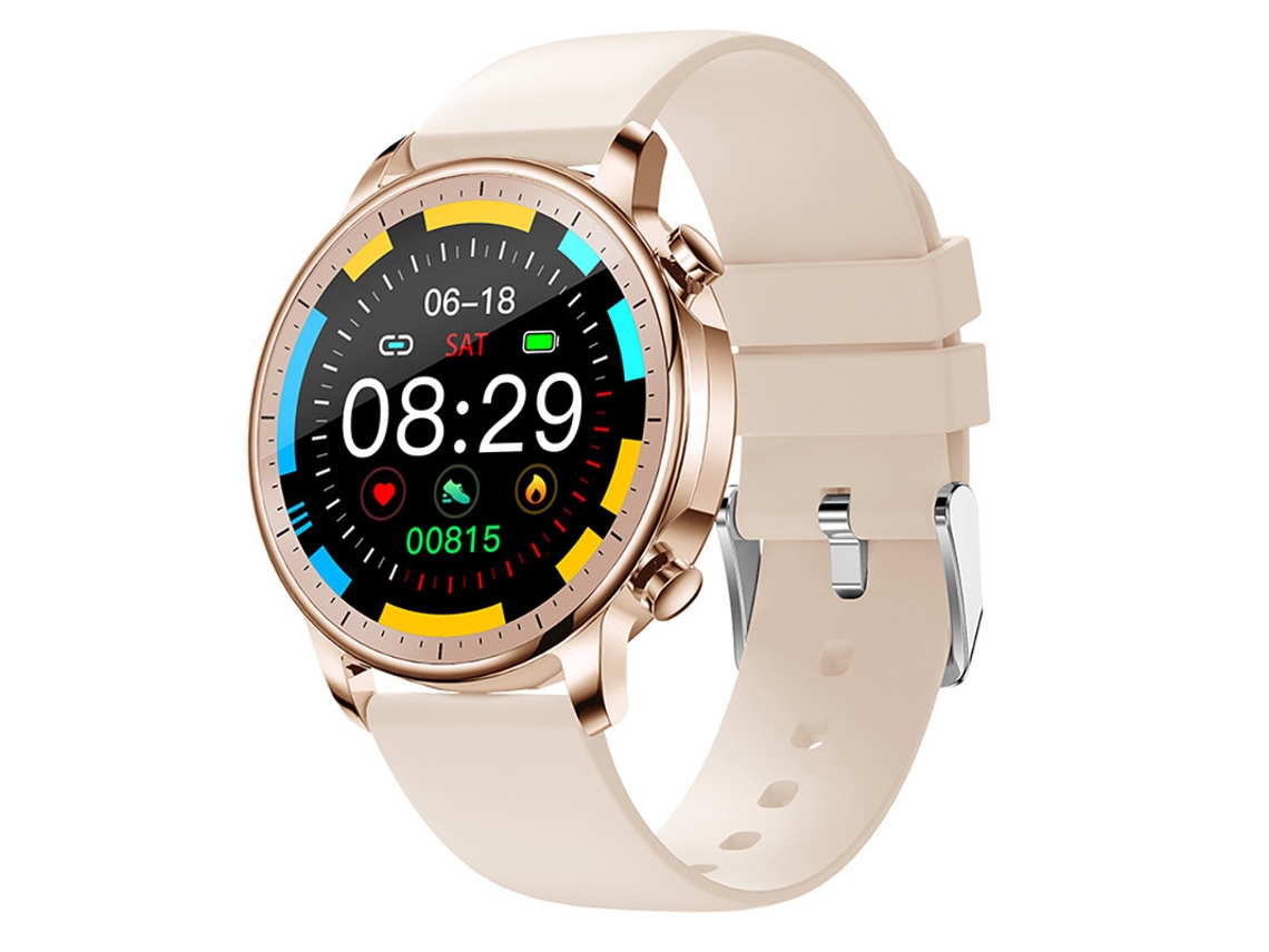 Smartwatch YIZHOOD TE394 IP67 resistente al agua Rastreador de ejercicios Oro
