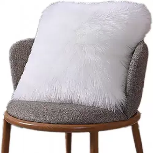 Juego De 2 Fundas De Almohada 30x50 Cm En Felpa Blanca