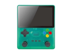 Consola de juegos portátil retro GOKOCO R39s, 64 GB, verde.
