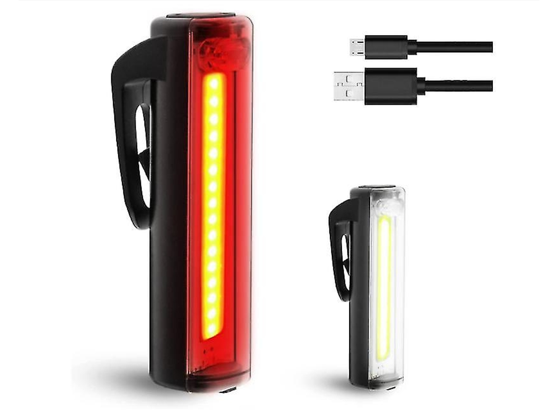 Luz trasera YIZHOOD 120 lúmenes DES374 (negra)