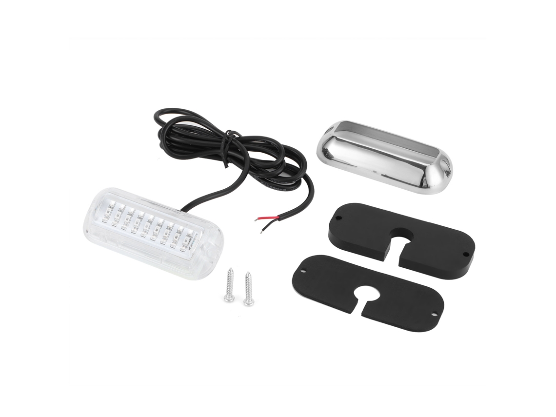 2026-luz De Rayo Submarina Para Barcos Acero Inoxidable 27led Impermeable 50w Dc10-30v