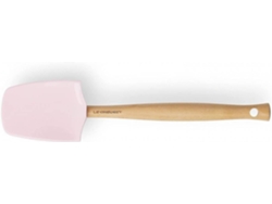 Espátula LE CREUSET (Rosa - Madera, Silicona - 28 cm)