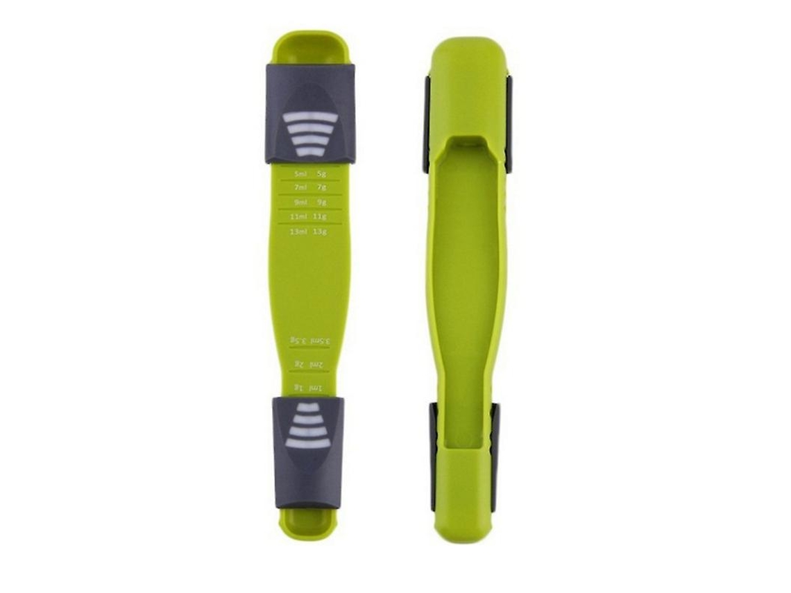Cucharita Medidora Ajustable Measure-up - 2 Piezas Regulable Volumen Indicadores Legibles Desmontable Limpieza Fácil