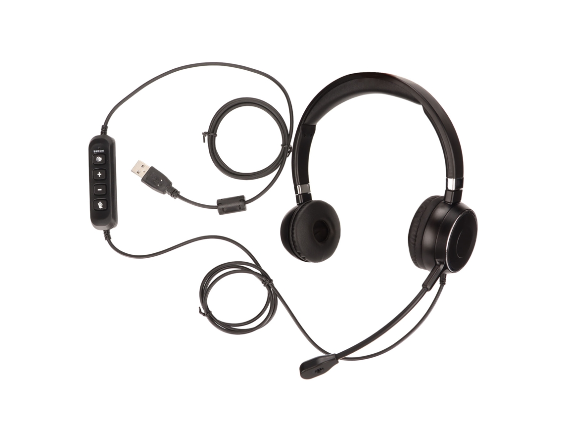 Auriculares Usb Con Micrófono Para Centros De Llamadas, Ajuste De Volumen, Función De Silencio, Multifuncionales.