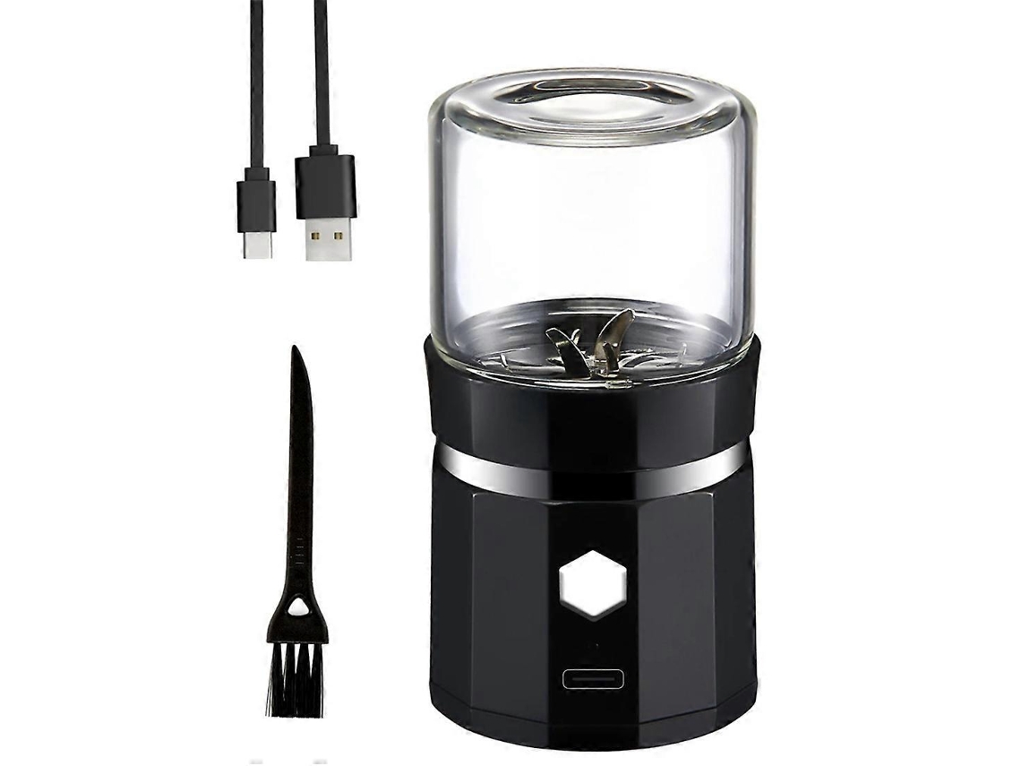 Mini molinillo eléctrico portátil Rosewell con batería USB y cepillo de limpieza para hierbas