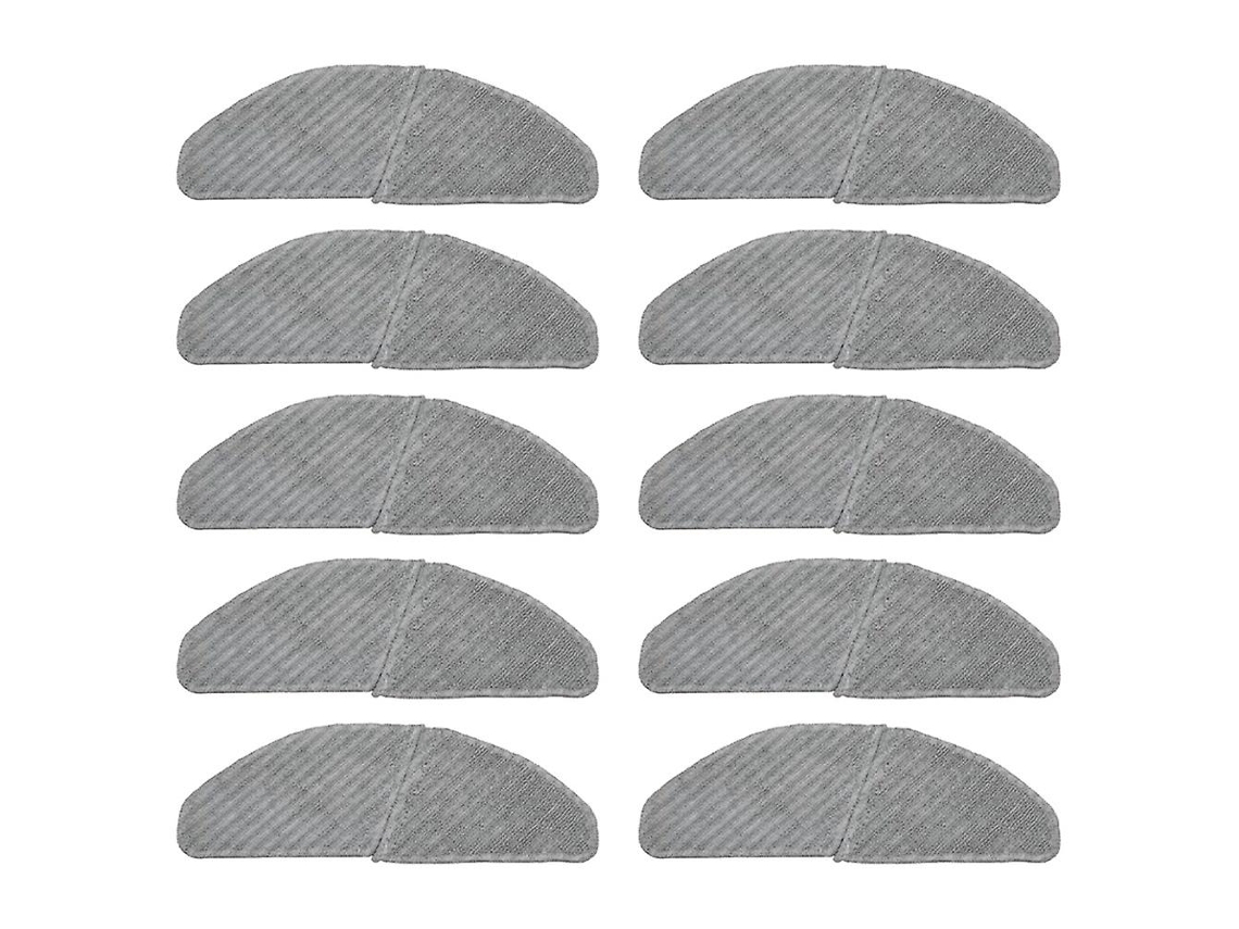 10pcs mop pano para midea s8+/m7pro robô aspirador acessórios