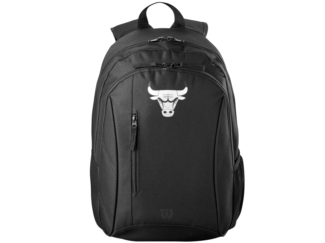 WILSON NBA Team Chicago Bulls Backpack WZ6015003, unisexo, mochilas (negro - One size EU)