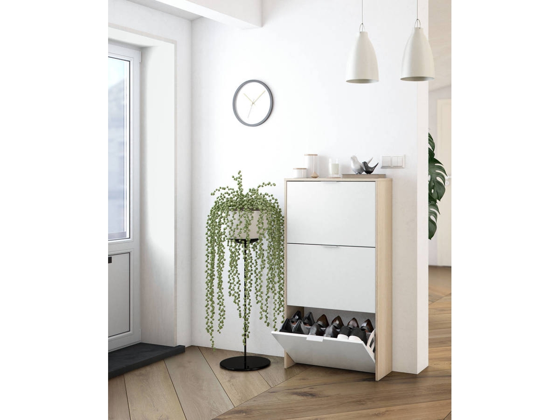 Zapatero DMORA Marrón (Melamina - 22x60x113 cm)