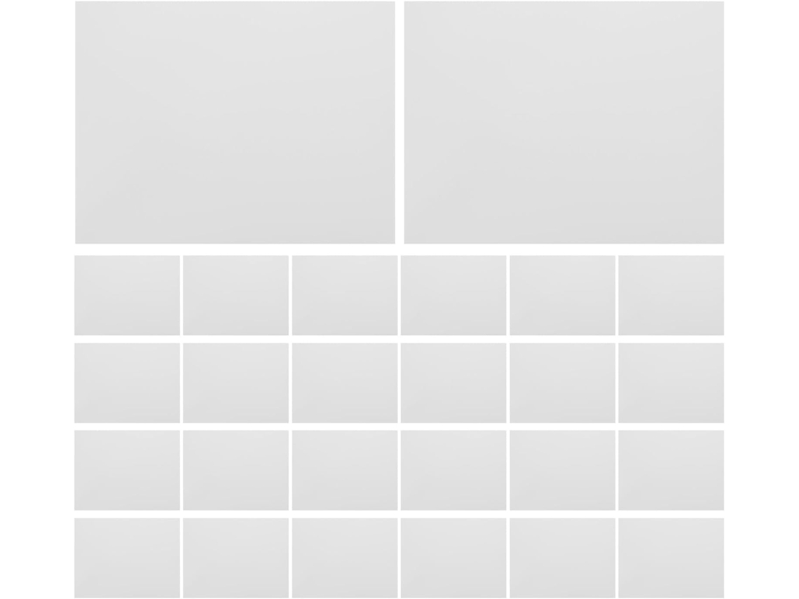 Cartulina Blanca De 180 G/m², 21,6 X 27,9 Cm, Paquete De 70 Hojas Imprimibles A Doble Cara.