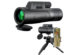 Telescopio monocular de alta potencia, monoculares 10-30x50 para adultos, monocular compacto portátil impermeable, prisma BAK-4 y lente FMC para observación de aves, caza, CHRONUS