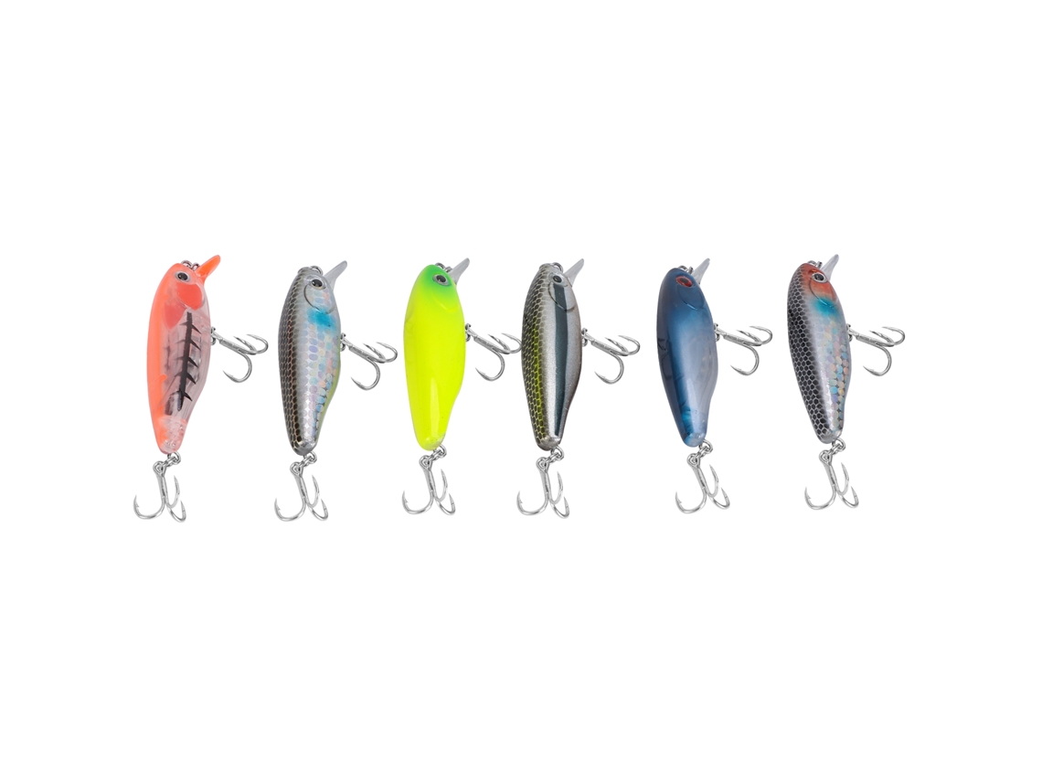 Señuelo De Pesca Para Pejerrey De Largo Lanzamiento Sumergible Flotante Bait Duro Para Agua Dulce Y Salada