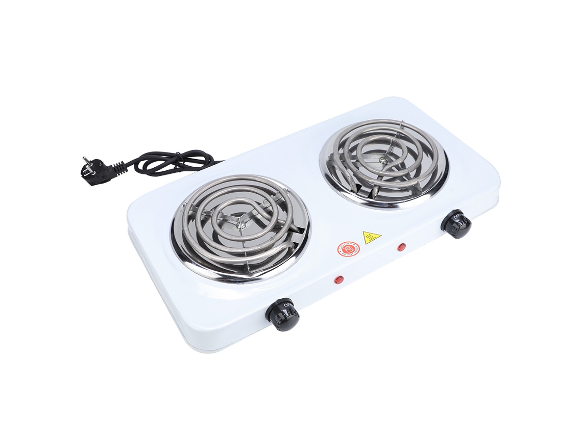 KOFIHETY Compañero de cocina versátil, cocina eléctrica portátil, construcción de acero inoxidable que garantiza durabilidad, ideal para dormitorios y oficinas
