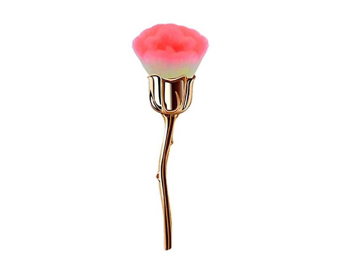 Cepillo Para Polvo De Uñas Rose Art, Accesorio De Manicura Y Belleza, Suave Y Duradero, 5 Estilos.