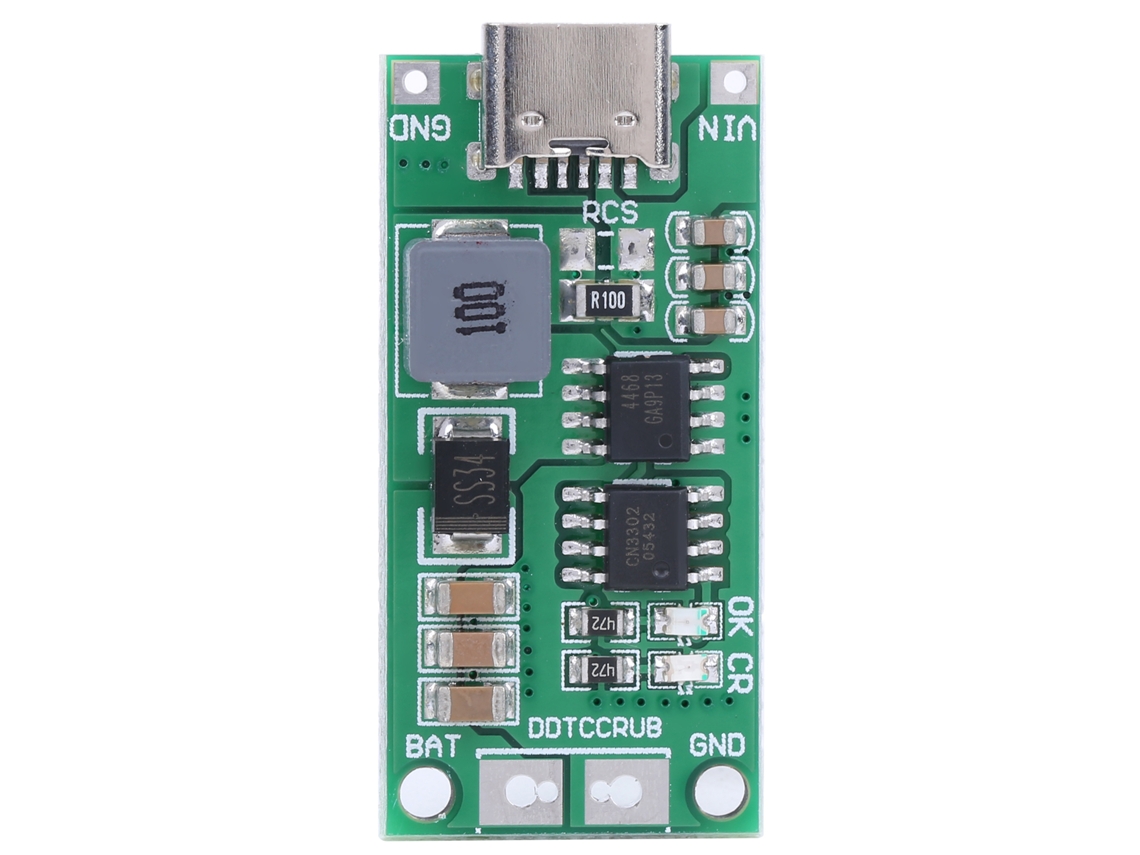 Yncm2026-módulo De Carga De Batería Li-ion Step Up Boost Placa Cargador Batería 2s1a Ddtccrub