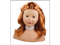 Busto De Maquillaje Y Peluquería De Pelirrojo Götz Puppen