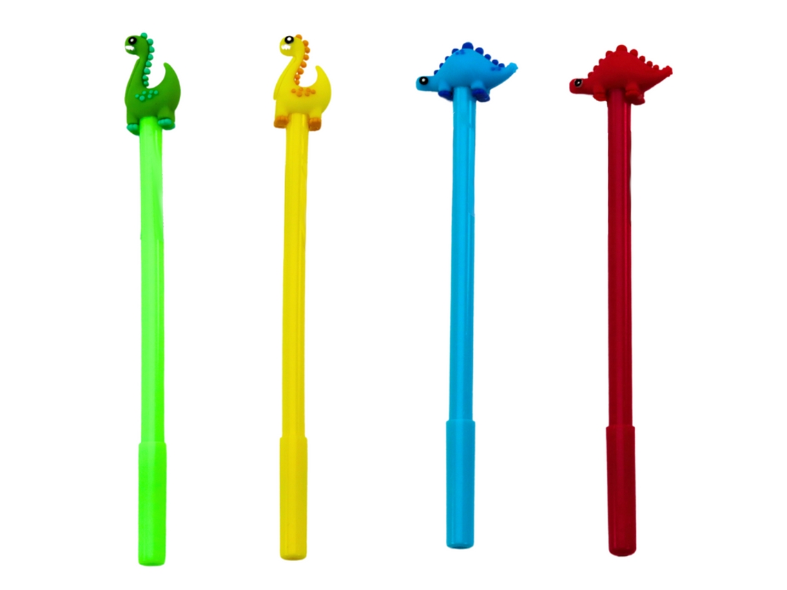 Recambio de bolígrafo Dinosaur Pen Black Cap Mix Rojo Verde 0,5 mm B.active