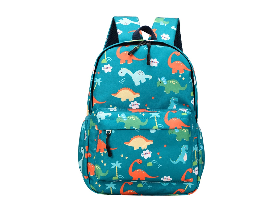 Mochila Para Niños Dinosaurio, Correas De Hombro Ajustables - Mochila Para Niños Y Niñas Verde CHRUI