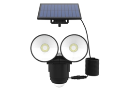 Proyector Solar Hauteur 15,4cm Walee Negro Lumisky