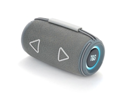 Subwoofer estéreo inalámbrico Bluetooth portátil TG-657 con soporte para altavoz 3D, radio FM y luz ambiental LED.