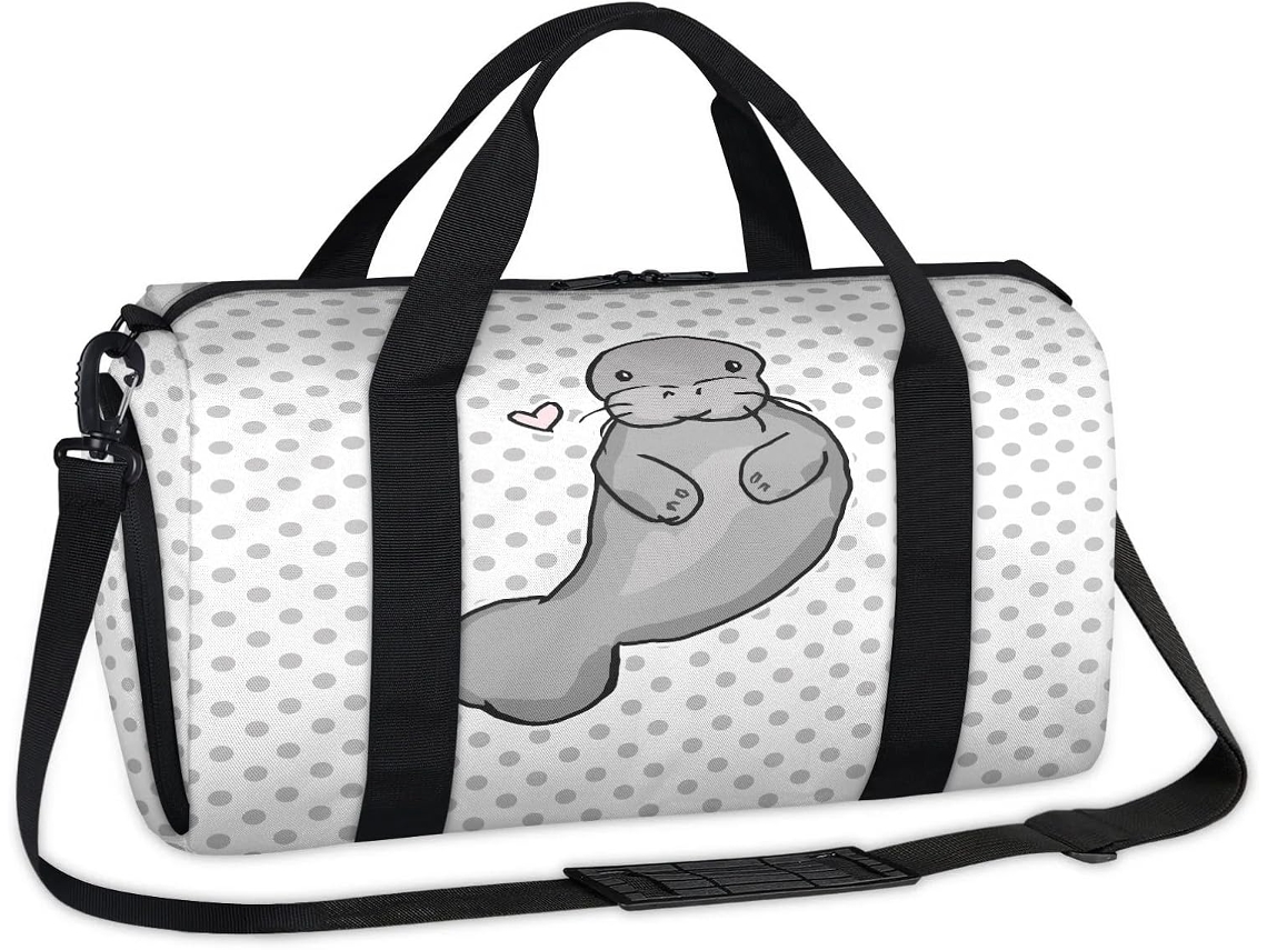 Bonita Bolsa Deportiva Lunares Para Fin Semana Viaje Gimnasio Niños Niñas Mujeres Hombres 45 X 21 5 23 Cm