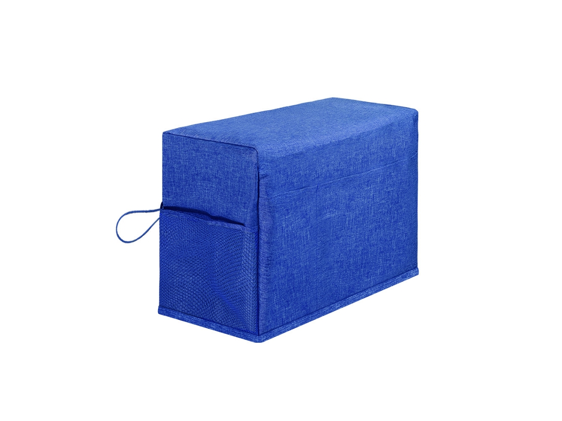 (azul) Funda Antipolvo Para Máquina De Coser Doméstica Con Bolsillo, Compatible Con La Mayoría De Las Máquinas De Coser Estándar - 46x32x21cm