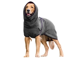 2026-bata De Secado Para Perros Material Poliéster Abrigo Cálido Ropa Perro Talla S-5xl 4xl Gris Oscuro