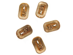Pegatinas para uñas con flash NFC, 5 piezas, chip LED descubierto, bombilla inteligente para realzar la belleza GOKOCO