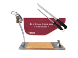 Porta jamonero Well Home Cuchillo y silla Funda para jamón Wellhome
