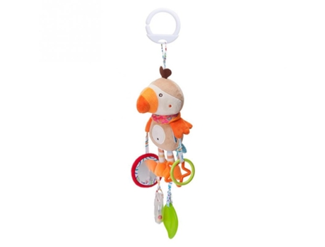 Bebé Cochecito de Peluche Sonajeros Móviles Animal de Dibujos Animados Campana Colgante Loro 006
