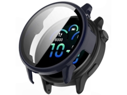 Capa Protetora Para Smartwatch Com Gps E Película De Vidro Temperado.