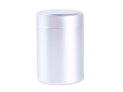 (2 Plateadas) Mini Cajas De Té De Metal, Pequeños Contenedores Portátiles