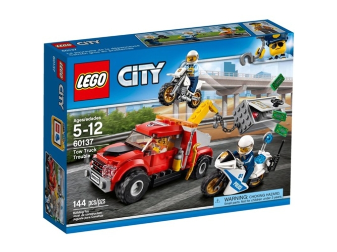 LEGO City: Camión-remolque en dificultades 60137 (Edad Mínima: 5 - 144 Piezas)