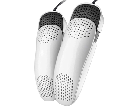 Secadora BESTER Calentador de zapatos eléctrico Bester, secador portátil cronometrado, blanco