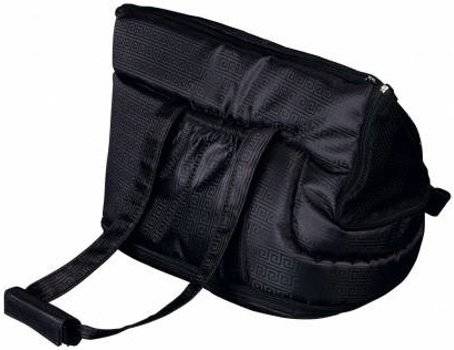 Para Perros Trixie con bolsillos negro 26x30x45cm riva nylon 26x30x45