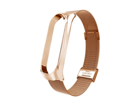 Correa de acero inoxidable para Xiaomi Mi Band 5/5 NFC - dorado