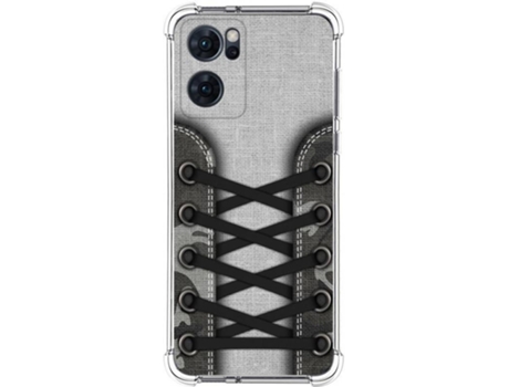 Carcasa para Oppo Find X5 Lite 5G TUMUNDOSMARTPHONE Dibujos Antigolpes Zapatillas 16 Multicolor