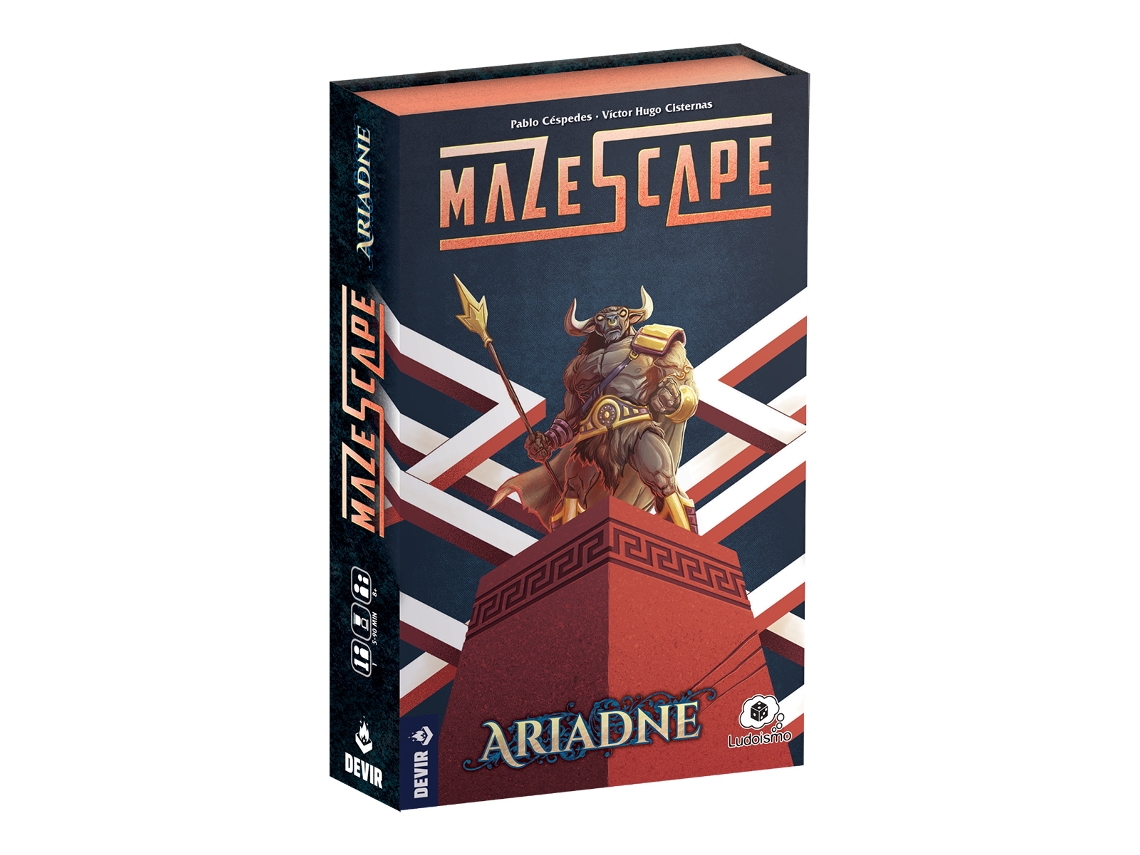 Juego de Mesa DEVIR Mazescape: ariadne (pt) (Edad Mínima Recomendada: 8 años)