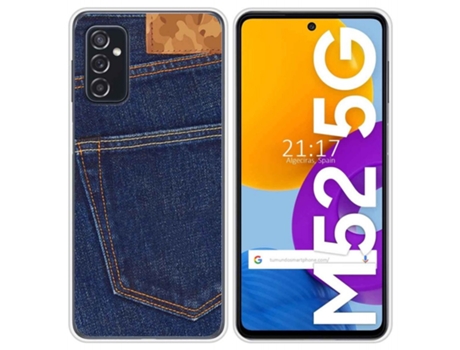 Carcasa Samsung Galaxy M52 5G TUMUNDOSMARTPHONE Dibujos Multicolor