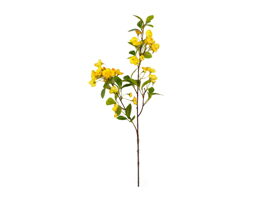 2026-hortensia Artificial Simulada Decoración De Flores Duradera Para Hogar Amarilla