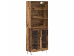 Juego de buffet de 2 piezas - Madera antigua - Madera procesada - EXCLUSIVA MAISON