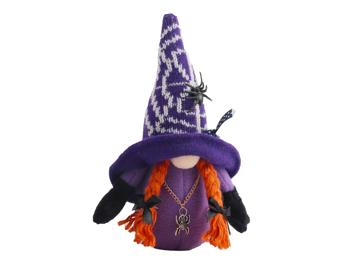 Gnomo de peluche decorativo para Halloween, regalo para niños