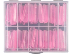 Sistemas De Uñas Postizas Acrílicas Transparentes: Molde De Gel Uv Con Escala, Herramienta De Manicura Y
