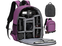 Mochila para cámara de gran capacidad, impermeable y resistente al desgaste, con funda para lluvia Cuich