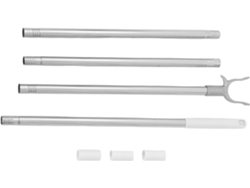 Tendedero de aluminio Slowmoose con barra resistente.