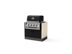 Barbacoa de gas empotrable TUOZI Kitaway (blanco, gris - 98 x 73 x 119 cm)