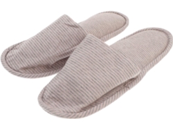 Pantoufles De Voyage Pliables En Coton Léger Taille Unique Femme M Semelle Souple Antidérapante C...