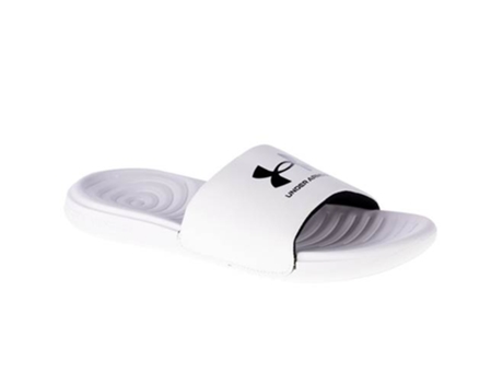 Chanclas Ansa Fixed Slides UNDER ARMOUR Hombre (Blanco - Material Sintético -40)